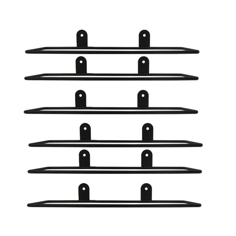 Wine Rack Wall Mount - AB66-6개 벽걸이 와인랙: 와인병 전시 및