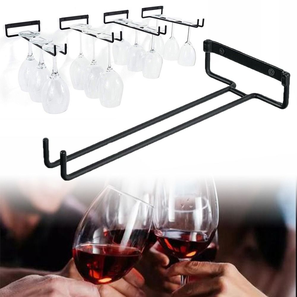 Wine Rack Wall Mount - 벽걸이 형 Stemware 홀더 주방 와인