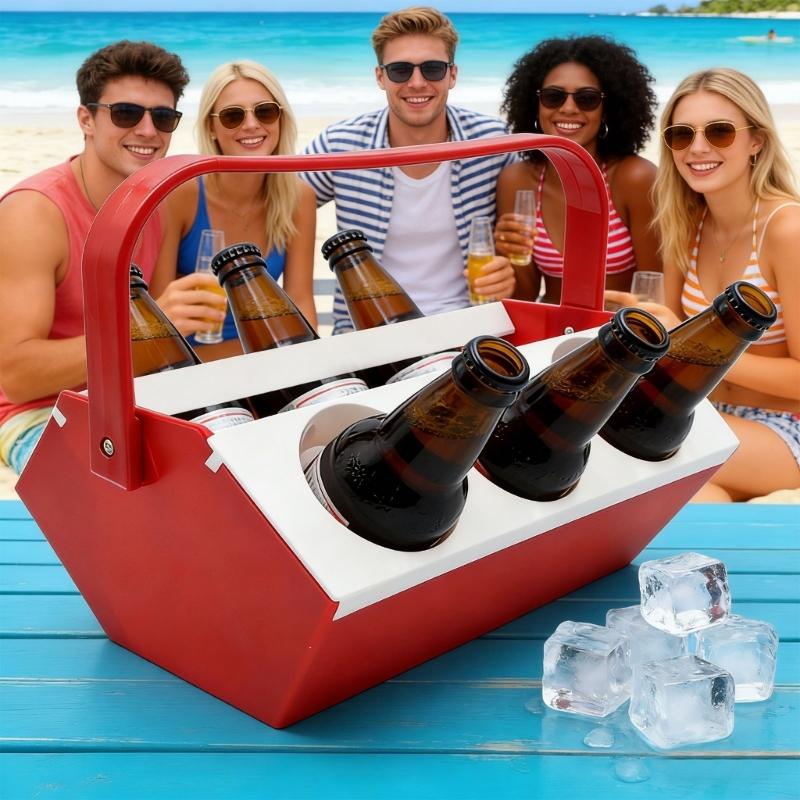 맥주와 음료를 위한 냉장 보관 구역 이동식 플라스틱 트 - Beer Wine Zone 리뷰 및 가격
