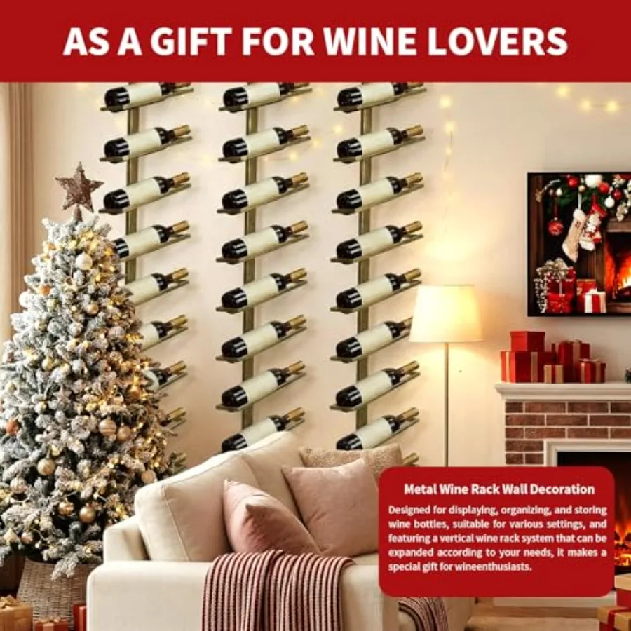 벽걸이형 12단 와인랙 (식당, 주방, 홈바, 와인셀러 - Wine Rack Wall Mount 리뷰 및 가격