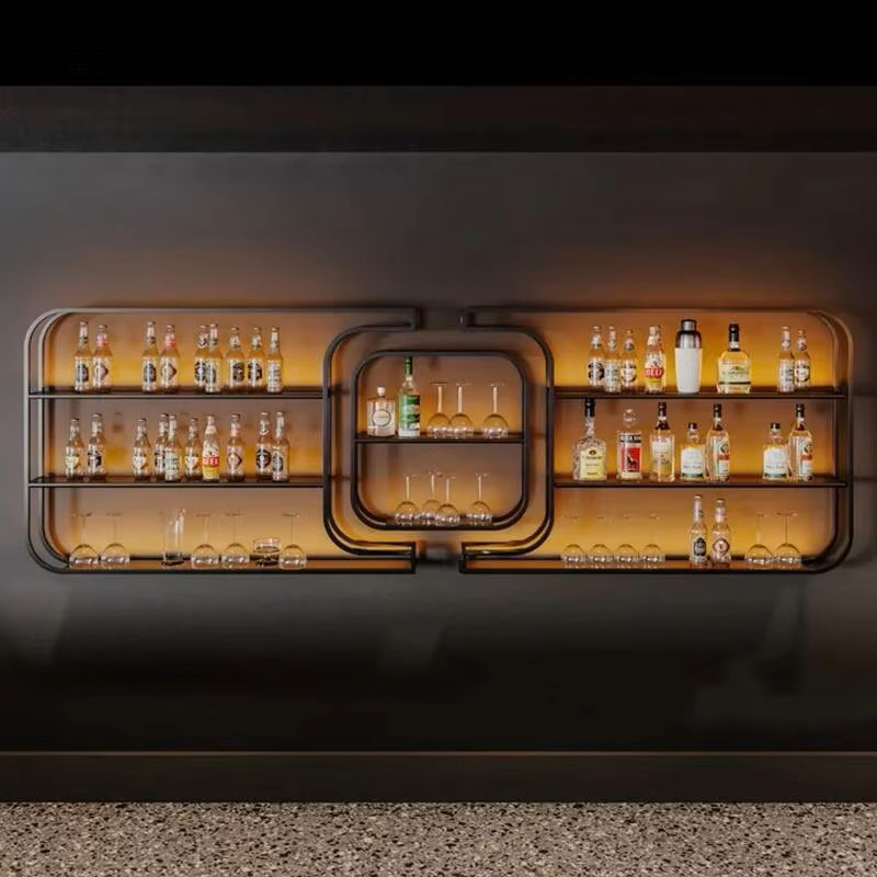심플한 철제 와인 랙 바 카운터 디자이너 디스플레이 캐 - Wine Rack Wall Mount 리뷰 및 가격